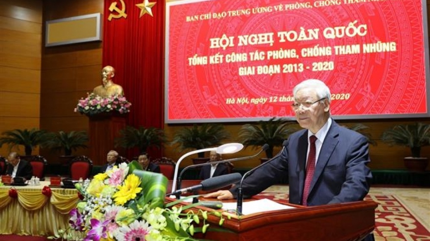 Fight against corruption progressing in Vietnam